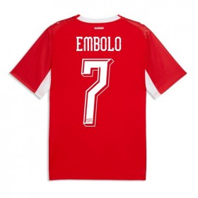 Sveits Breel Embolo #7 Hjemme skjorte VM 2026 Kortermet